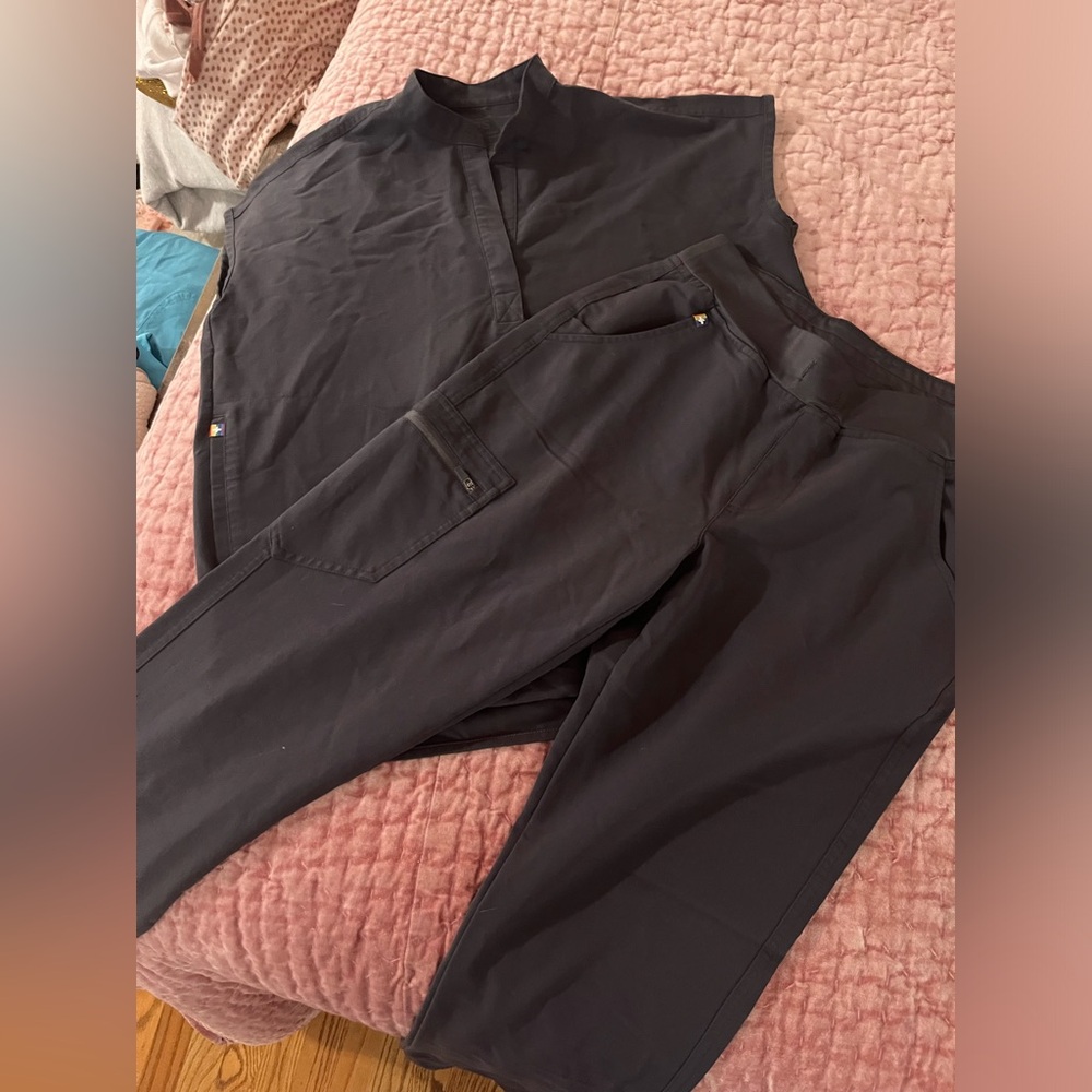 figs gray scrubs